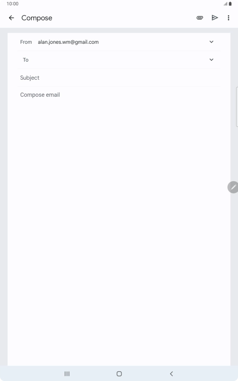 Press the field next to 