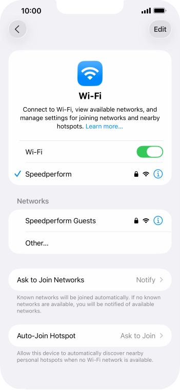 Slide your finger upwards starting from the bottom of the screen to return to the home screen.