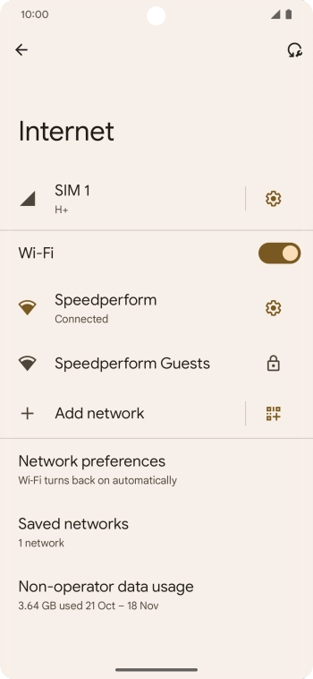 Slide your finger upwards starting from the bottom of the screen to return to the home screen.