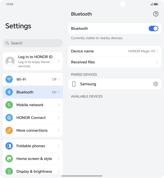 Slide your finger upwards starting from the bottom of the screen to return to the home screen.