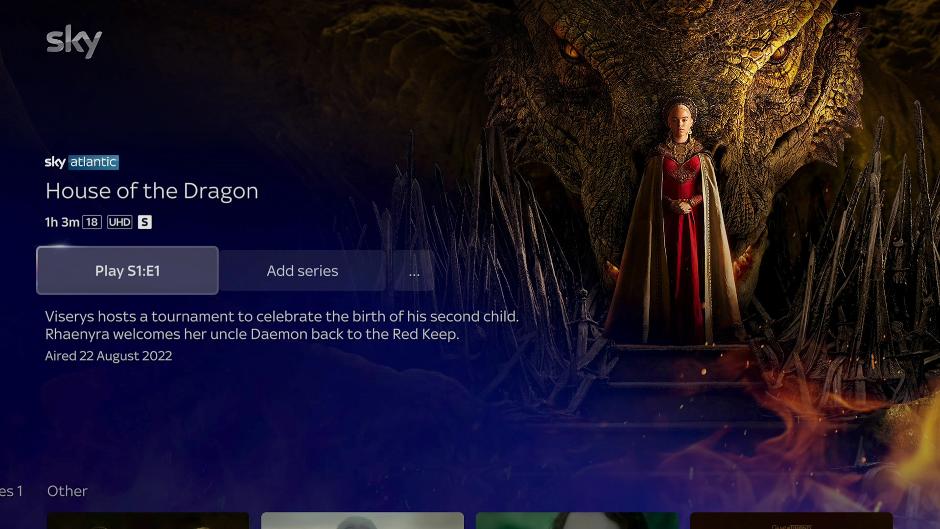 Follow the instructions on the screen to play the required content.