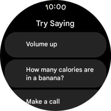 Press the crown to return to the home screen.