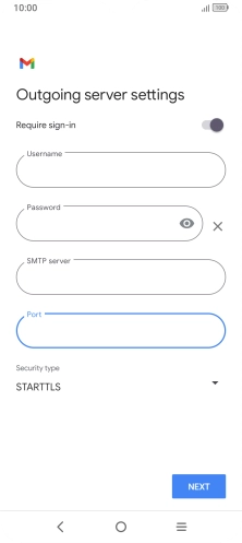 Press the drop down list below 