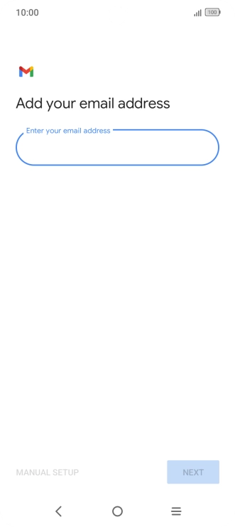 Press the field below 