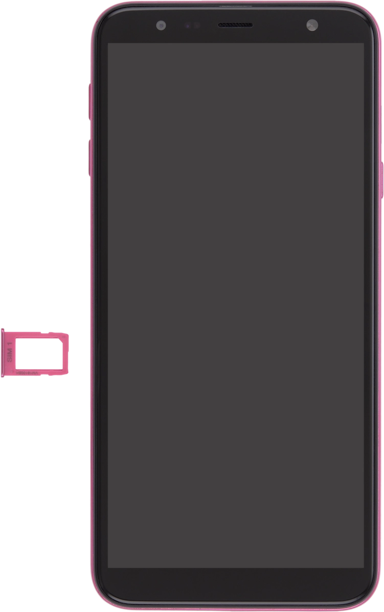 Turn your SIM so the angled corner of the SIM matches the angled corner of the SIM holder.