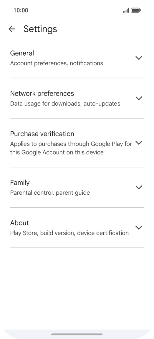 Press Network preferences.