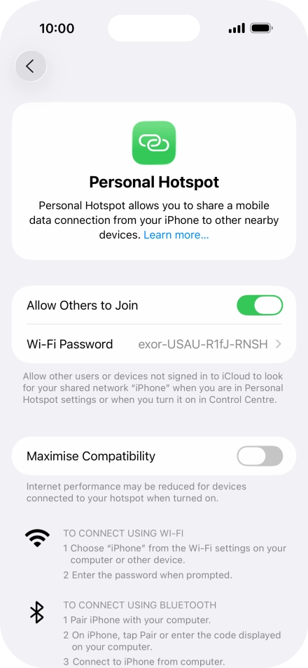 Slide your finger upwards starting from the bottom of the screen to return to the home screen.