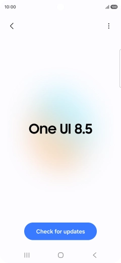 Press Check for updates. If a new software version is available, it's displayed. Follow the instructions on the screen to update the phone software.