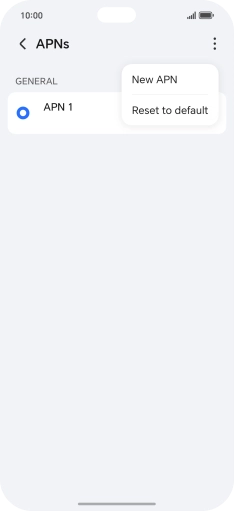 Press New APN.