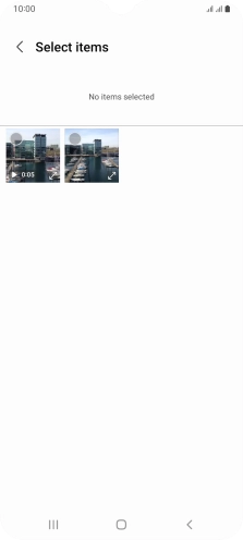 Press the required picture.