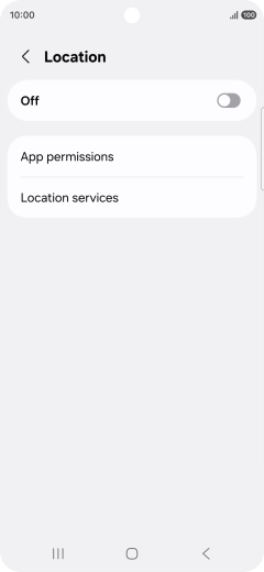 Press the indicator to turn the function on or off.