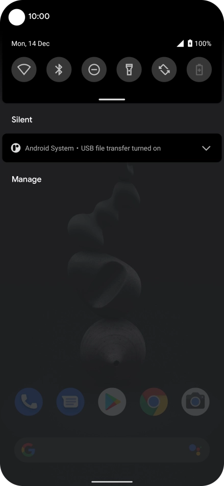 Press Android System.