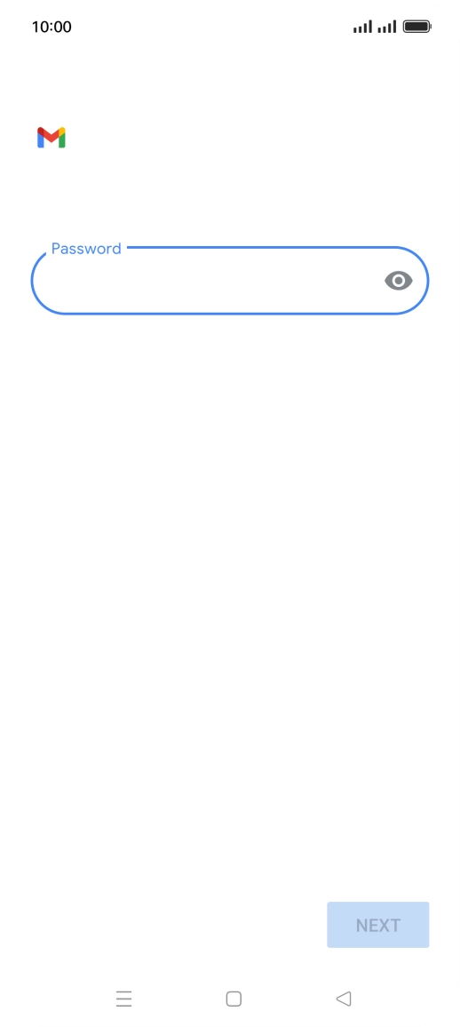 Press the field below 