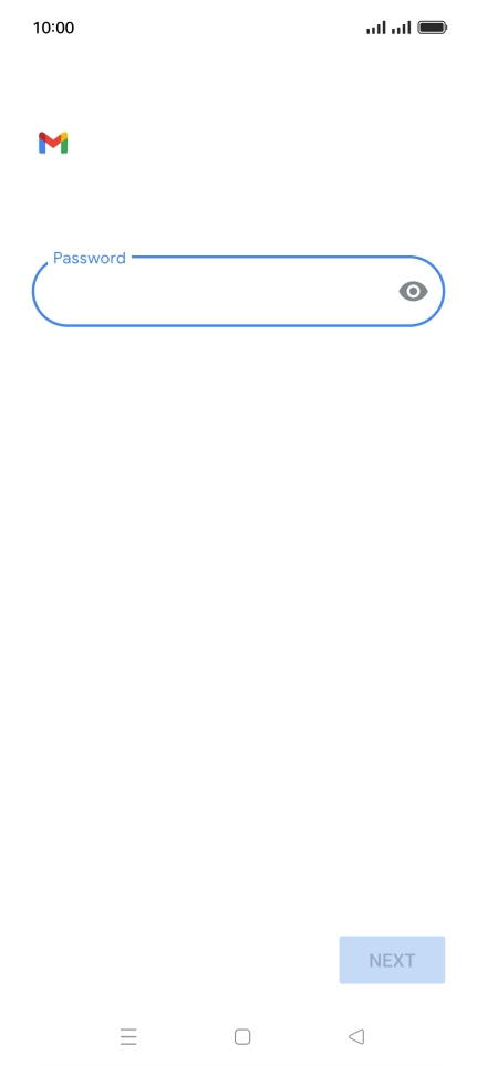 Press the field below 