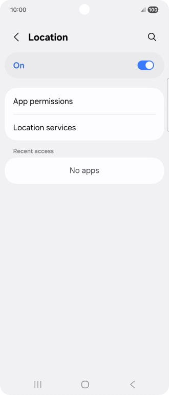 Press App permissions.