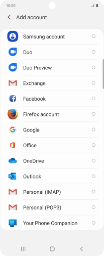 Press Personal (POP3).