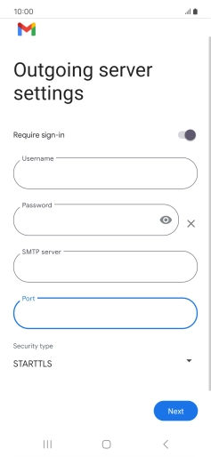 Press the drop down list below 