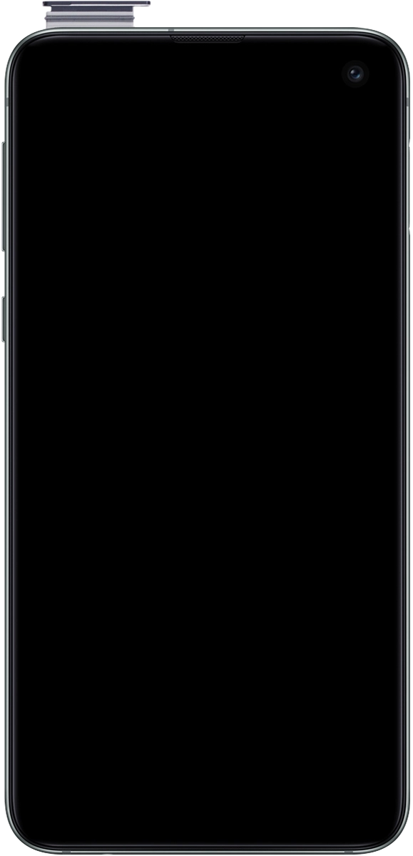 Remove the card holder from your phone.