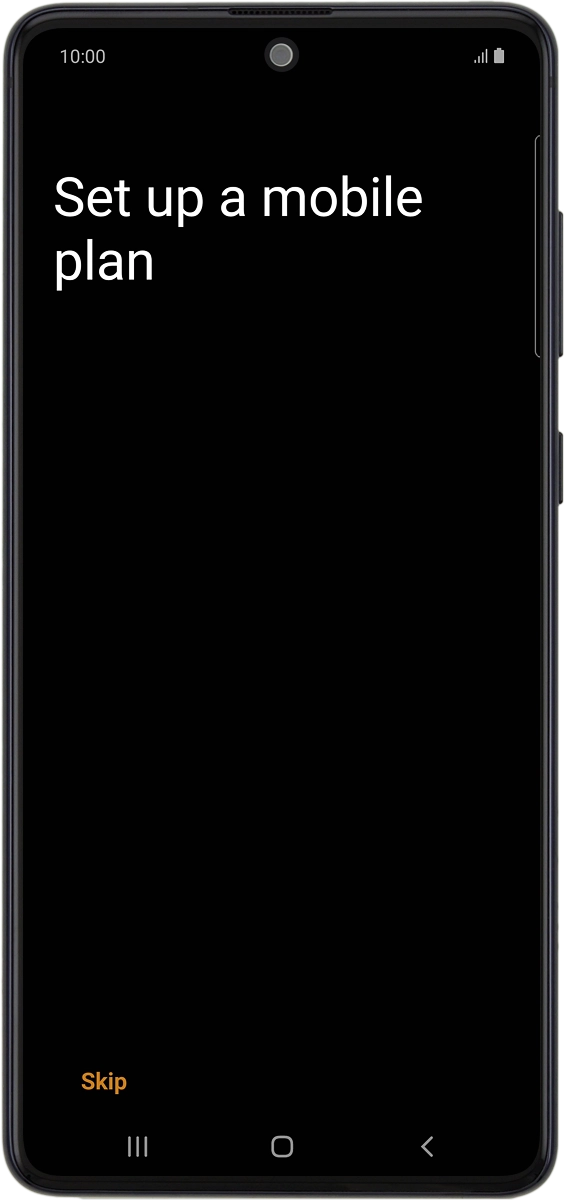 On your phone: To set up mobile data on your smartwatch, follow the instructions on the screen to finish setting up your smartwatch.