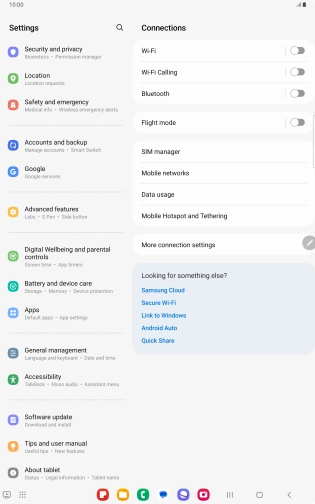 Press Accounts and backup.