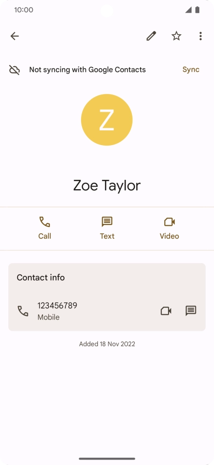 Slide your finger upwards starting from the bottom of the screen to return to the home screen.