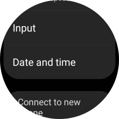 Press Date and time.