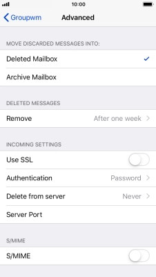 Press Authentication.