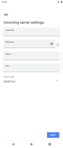 Press the field below 