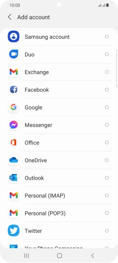 Press Personal (POP3).