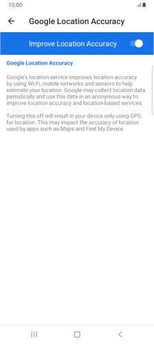 If you press the indicator next to 