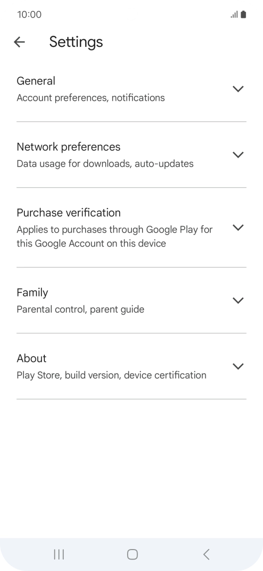Press Network preferences.