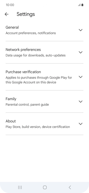 Press Network preferences.