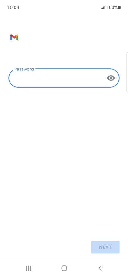 Press the field below 