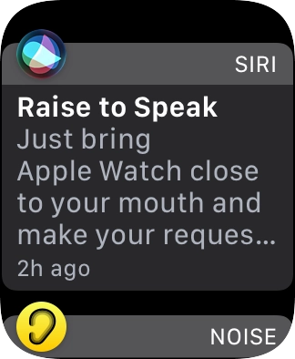 Press the required notification to open it.