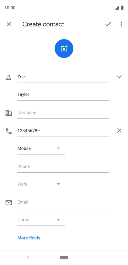 Press the save icon.