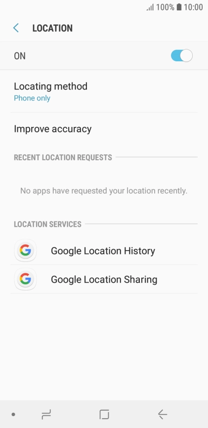 Press Locating method.