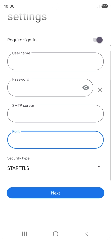 Press the drop down list below 