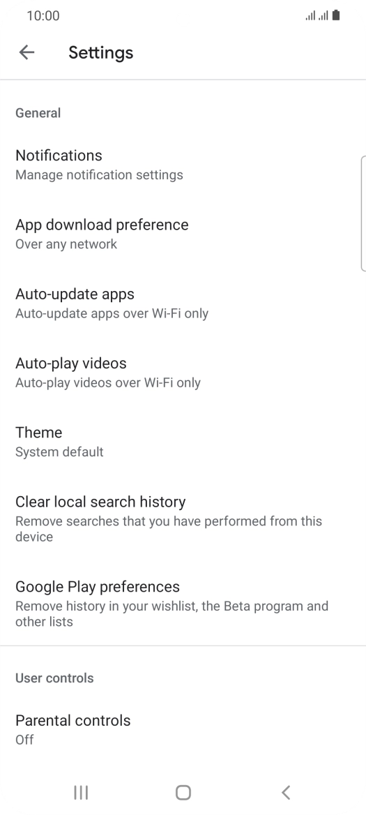 Press Auto-update apps.