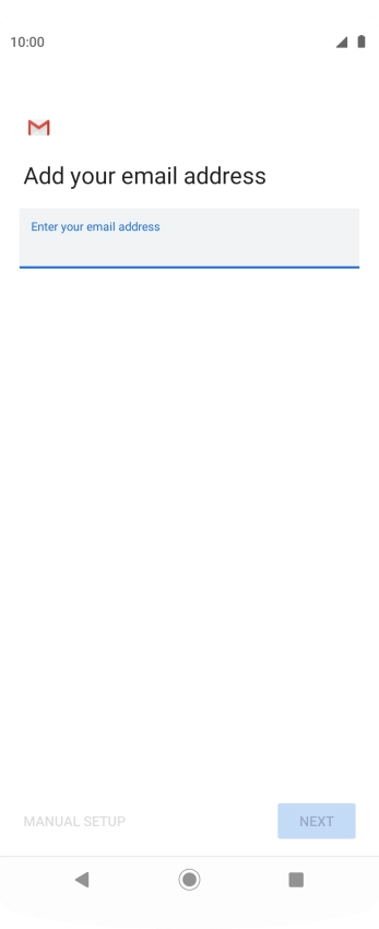 Press the field below 