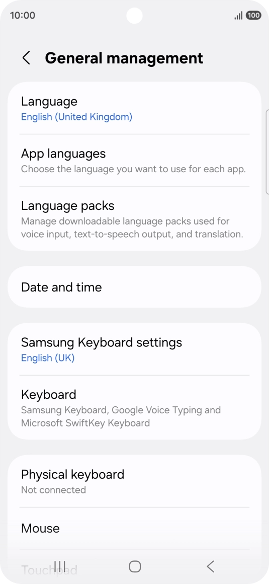Press Date and time.