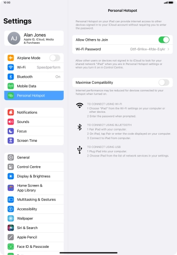 Slide your finger upwards starting from the bottom of the screen to return to the home screen.