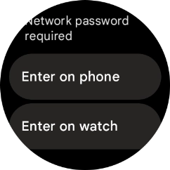 Press Enter on watch.