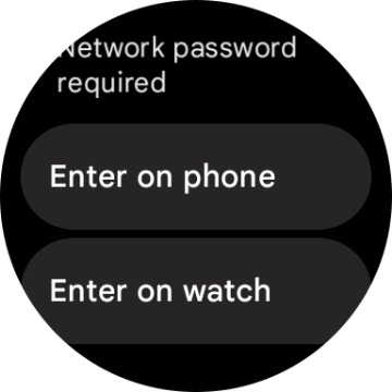Press Enter on watch.