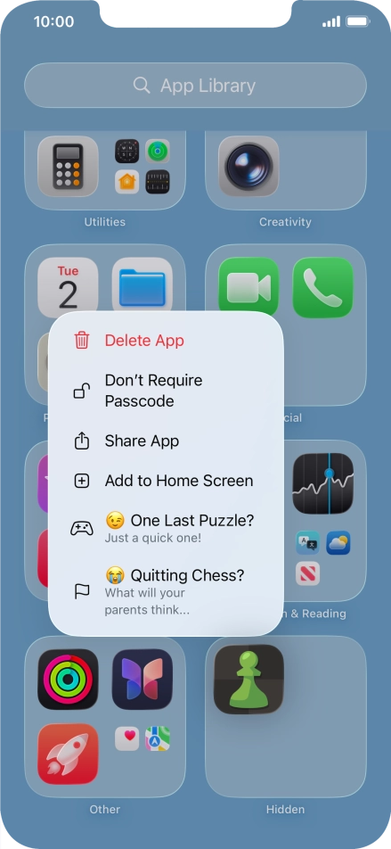 Press Don't Require Passcode.