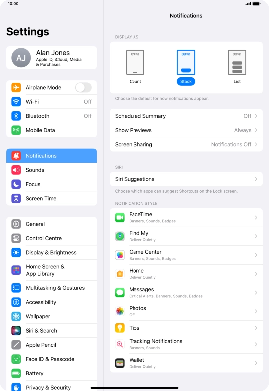 Press Scheduled Summary.