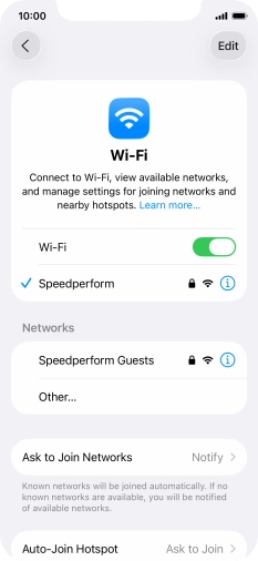 Slide your finger upwards starting from the bottom of the screen to return to the home screen.
