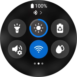 Press the low power mode icon.