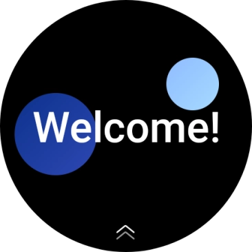 Slide your finger upwards starting from the bottom of the screen.