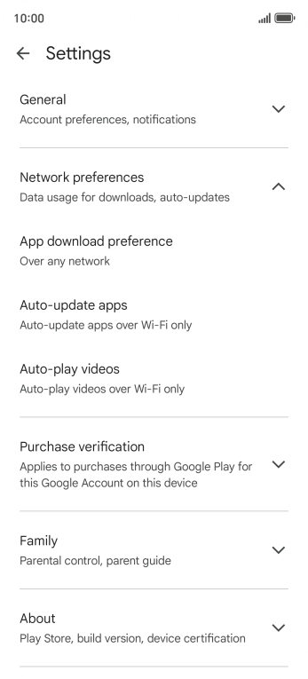 Press Auto-update apps.