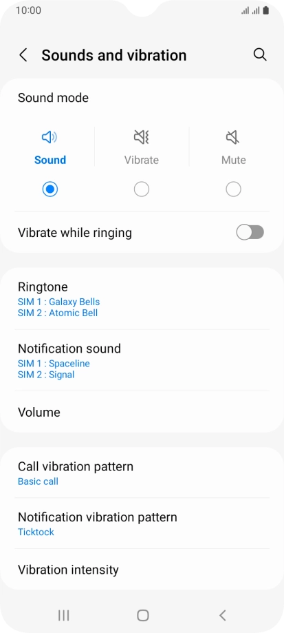 Press Ringtone.